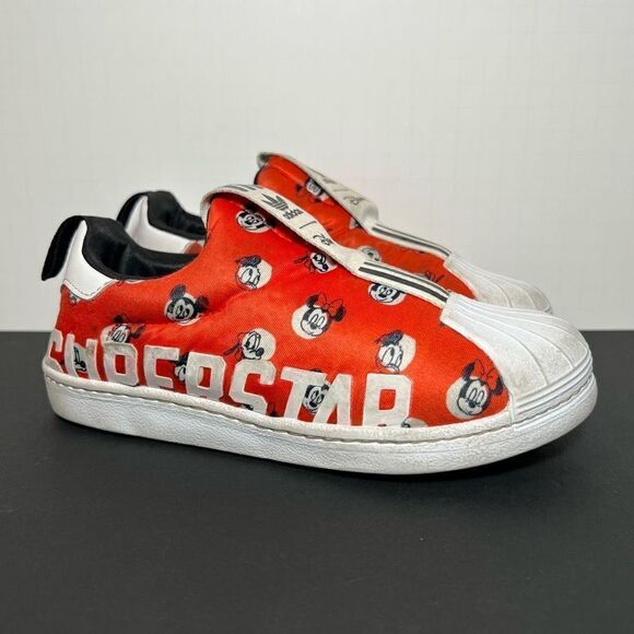 Kids ADIDAS x Disney Superstar 360 Slip On Shoes / Size 2 - Picture 1 of 8